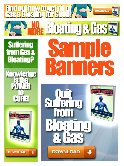 bloating affiliate program banners